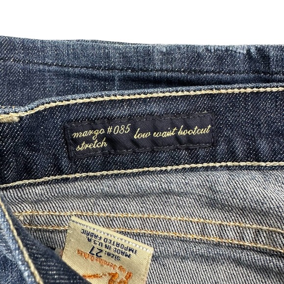 Citizens of Humanity Margo Low Waist Bootcut Denim Jeans Riviera Size 27 - Picture 7 of 12